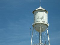 USA - McLean TX - Water Tower (20 Apr 2009)